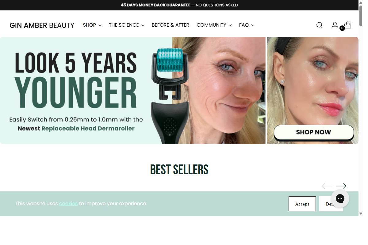 Gin Amber Beauty Screenshot